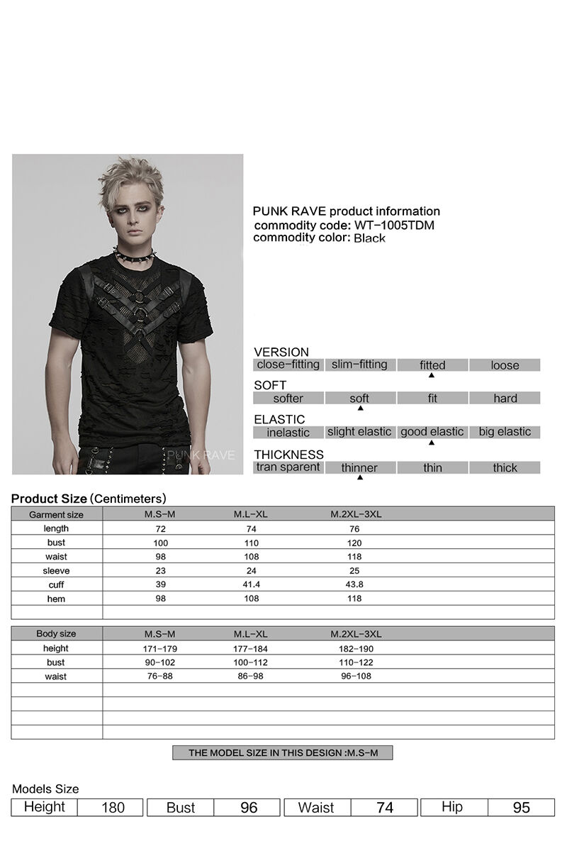 Punk Rave Shirt Dark Warden