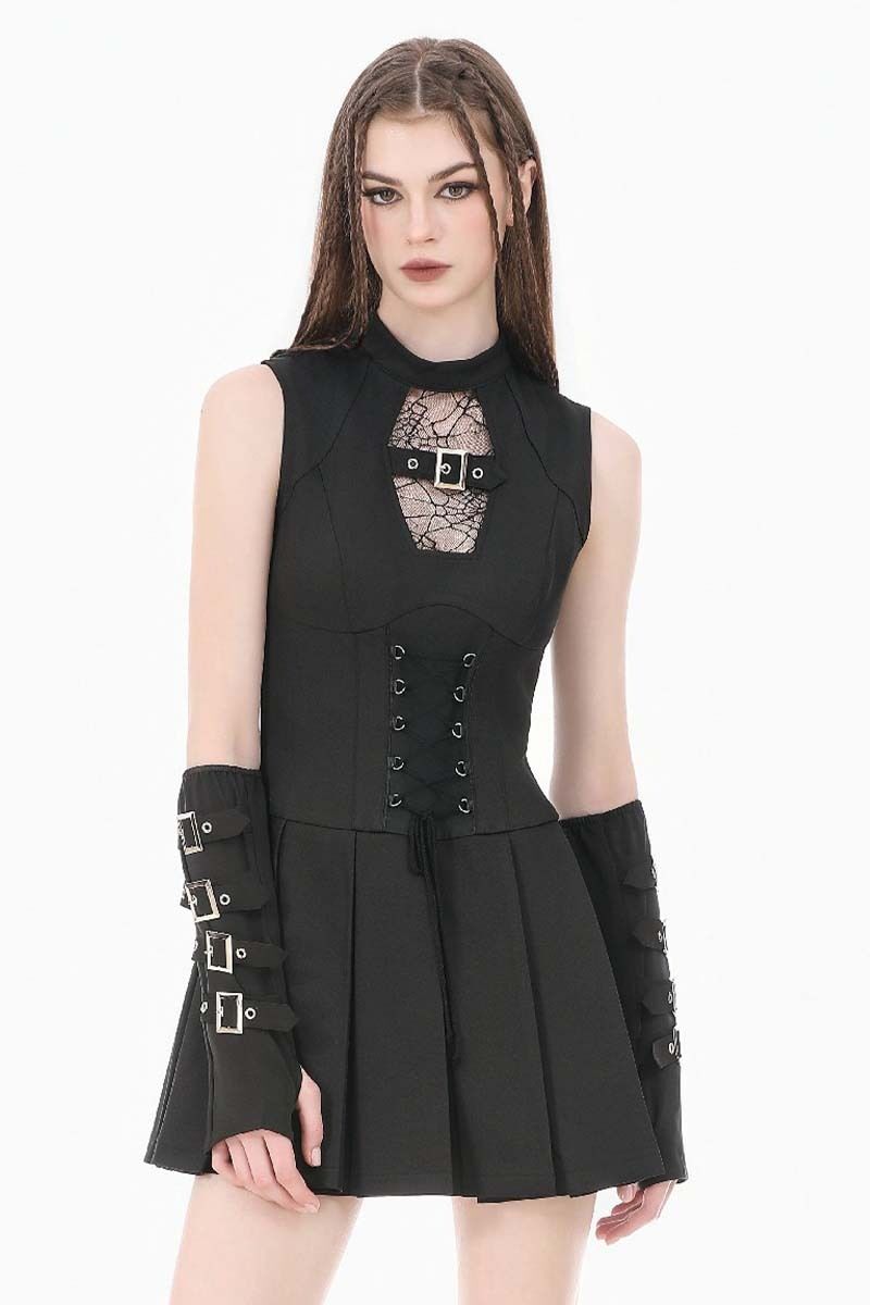 Dark In Love Kleid Web of Nyx