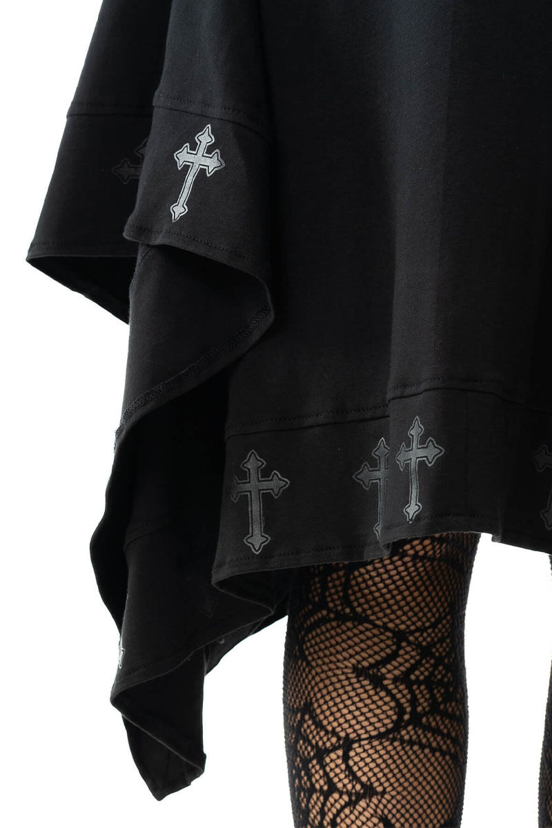 Poizen Industries Kleid Severine Cross