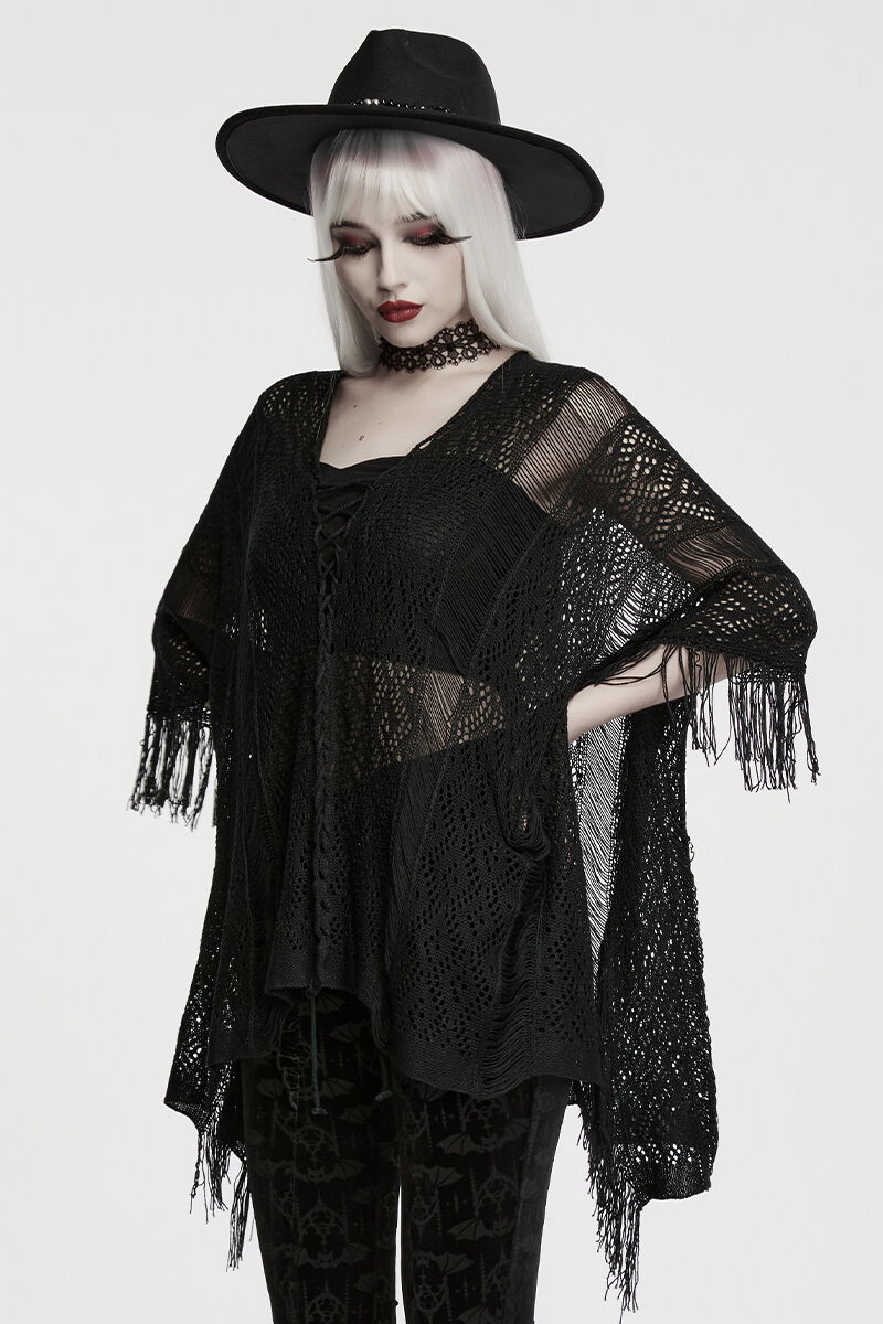 Punk Rave Poncho Witch's Weave