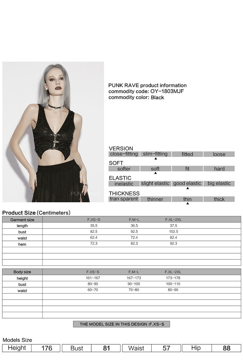 Punk Rave Top Vesperalia