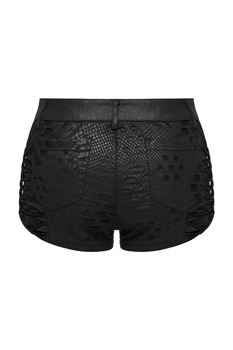 Punk Rave Shorts Shadow Cage