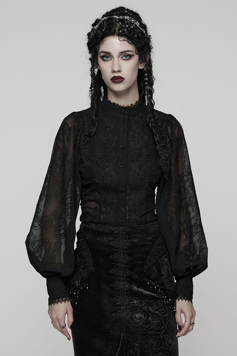 Punk Rave Bluse Moonlace