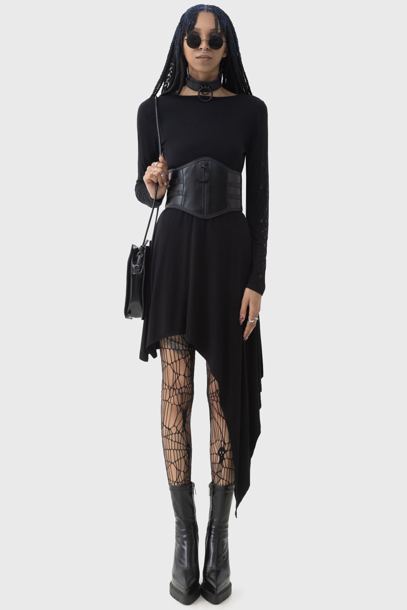 Killstar Kihilist Kleid Crescent Doom