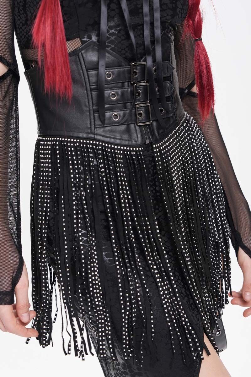 Devil Fashion Taillengürtel Grim Fringe