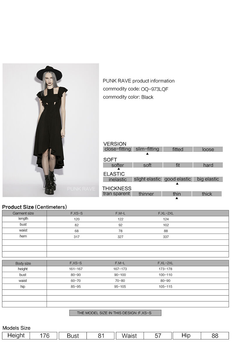 Punk Rave Kleid Aradia