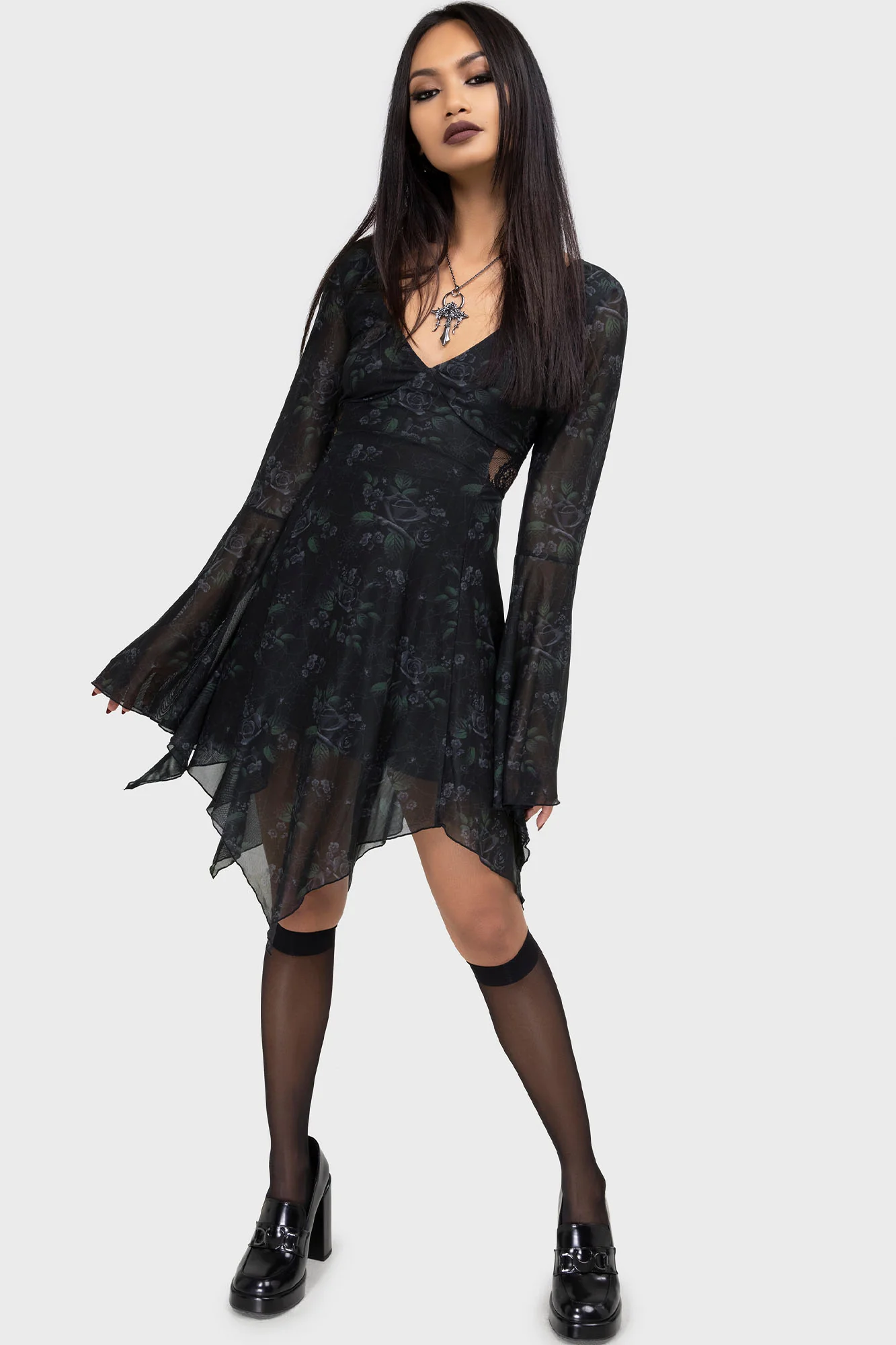 Killstar Kleid Nocturnal Grove XXL