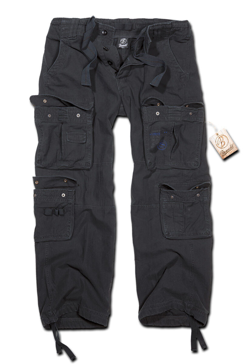 Brandit Hose Pure Vintage Schwarz