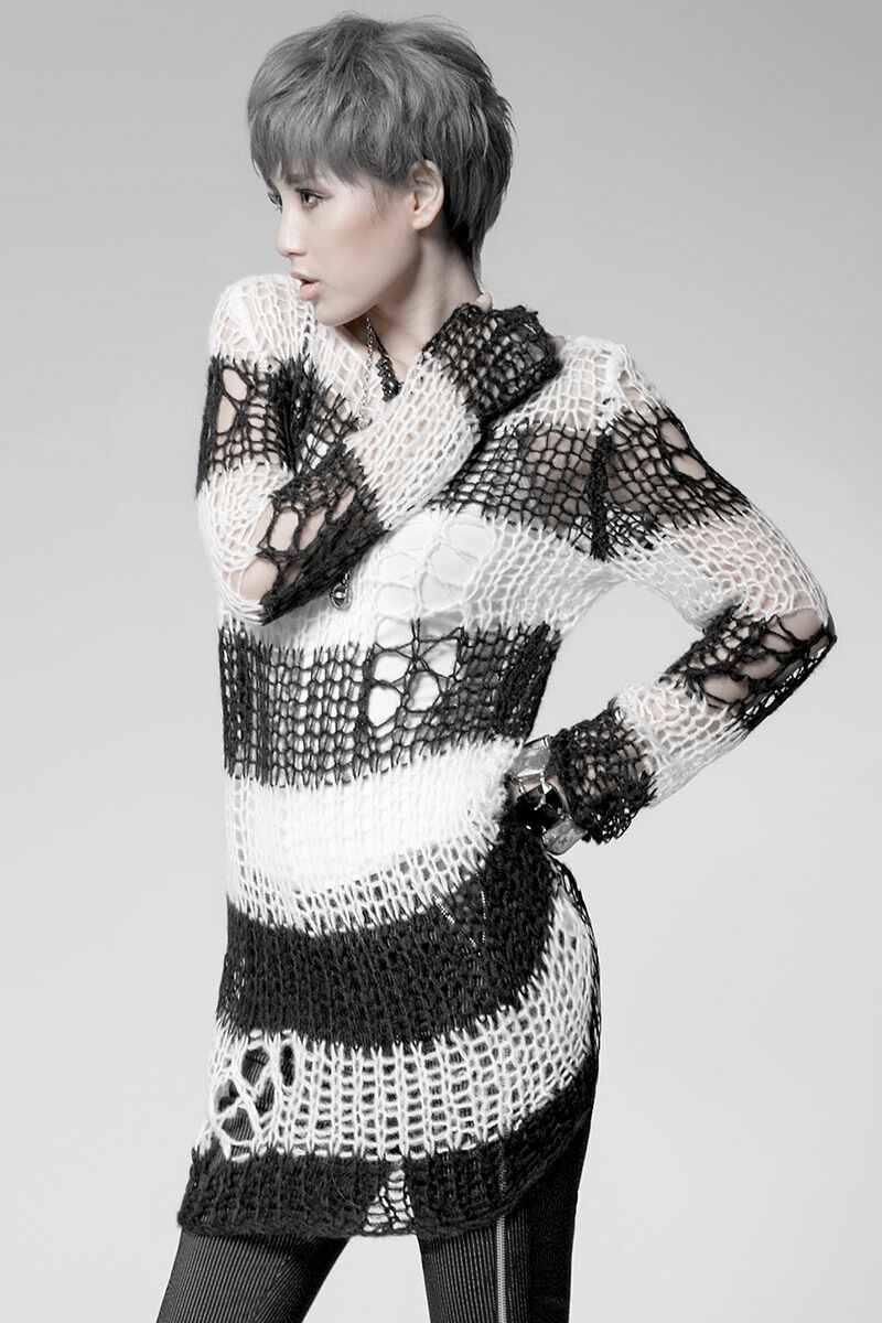 Punk Rave Pullover White Nightmare
