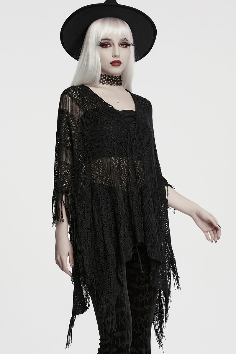 Punk Rave Poncho Witch's Weave
