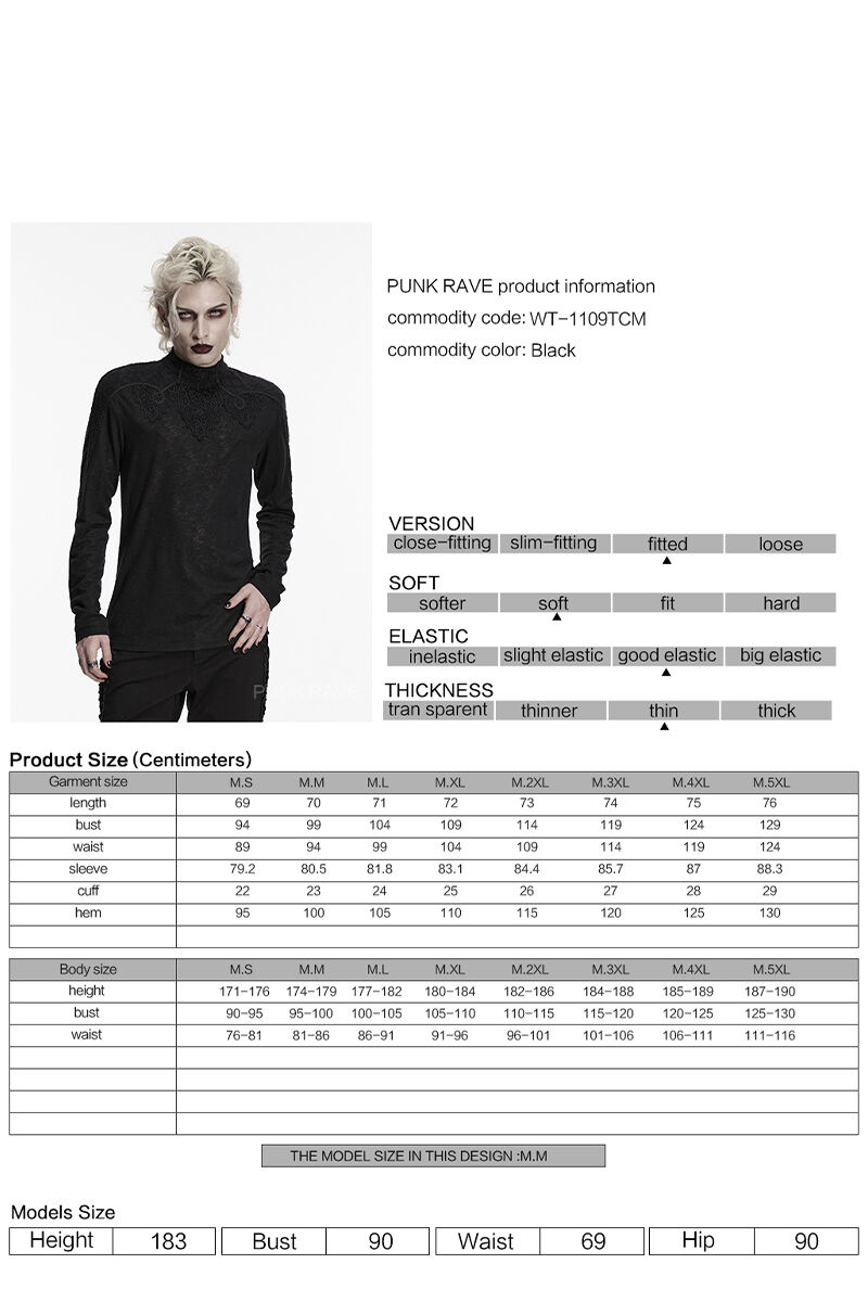 Punk Rave Longsleeve Tenebris Herald