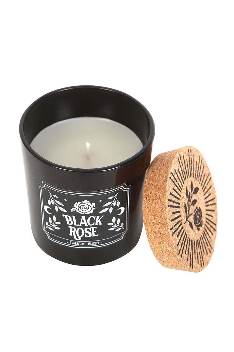 Elements Kerze Black Rose