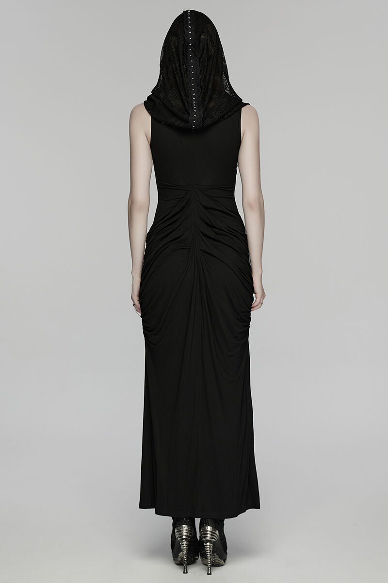 Punk Rave Kleid Ebon Seraph