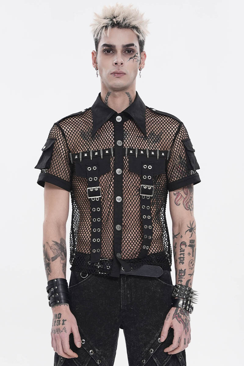 Devil Fashion Hemd Dead Voltage