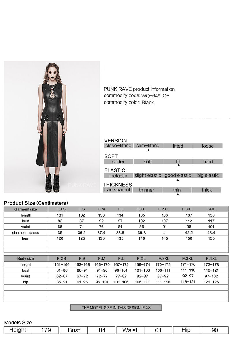 Punk Rave Kleid Nefertiti