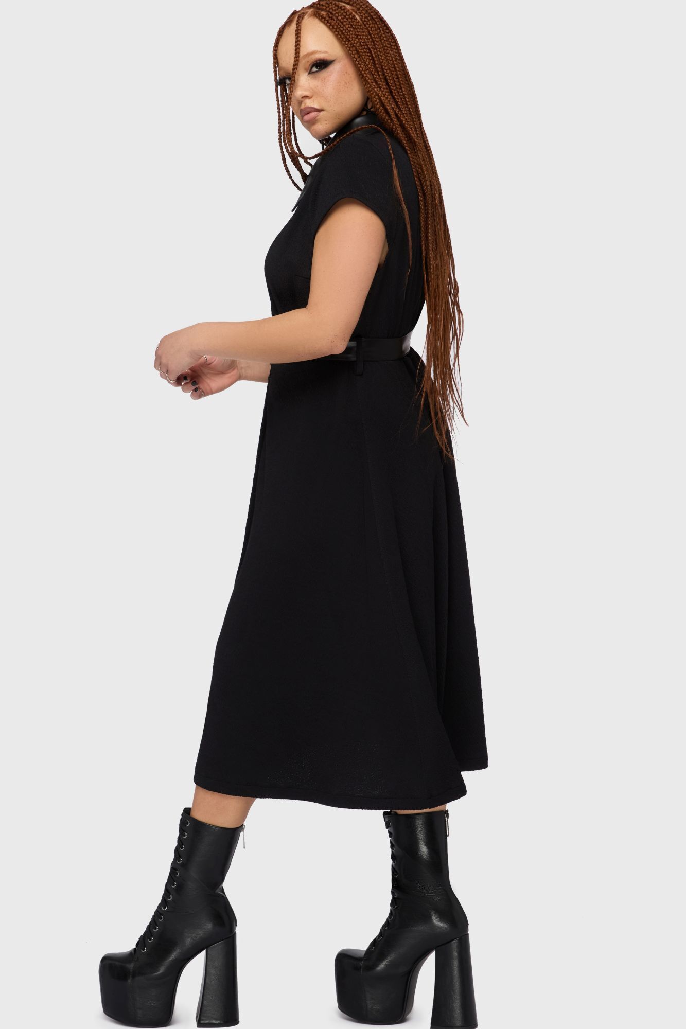 Killstar Kihilist Kleid Collar Obsidienne