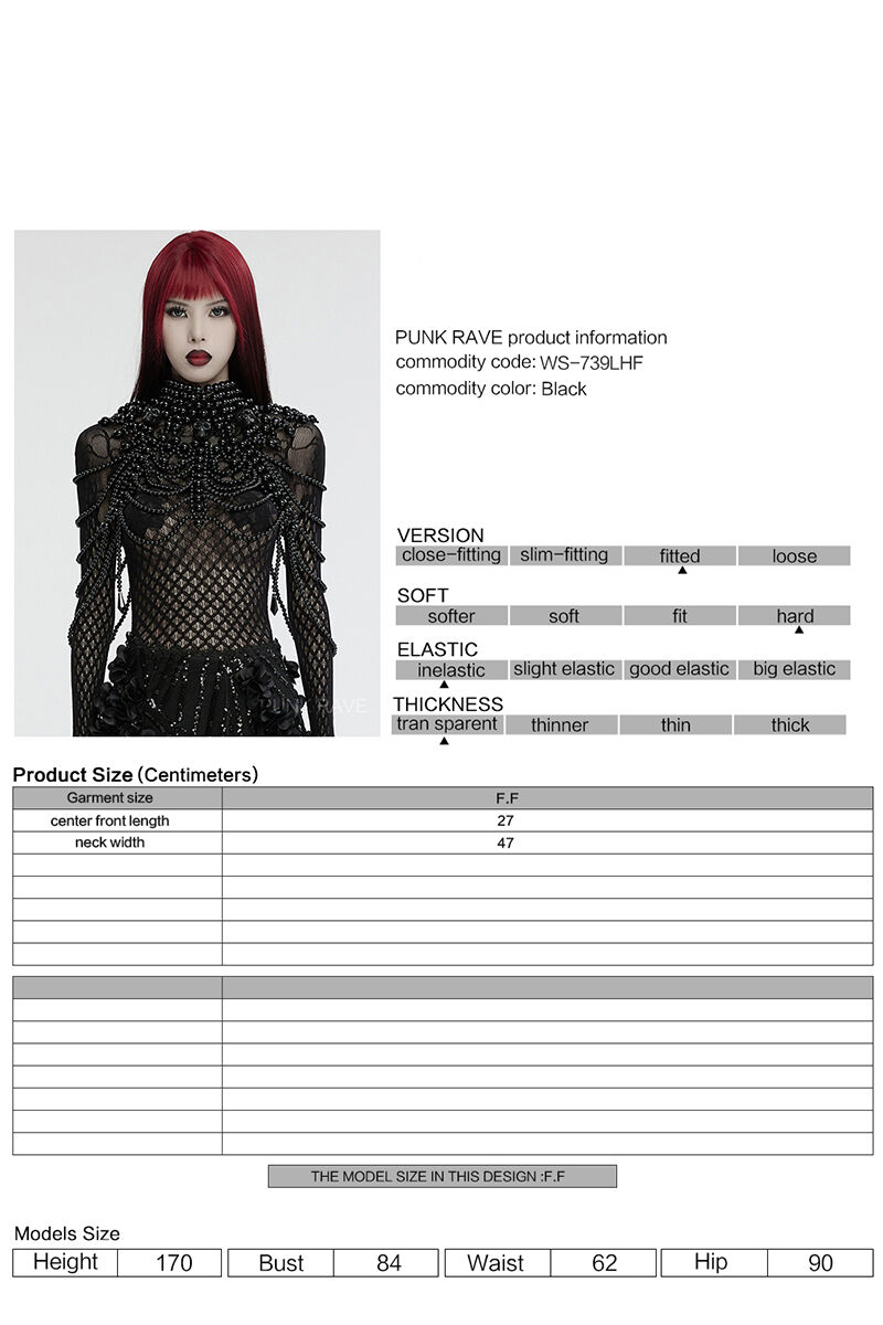 Punk Rave Harness Black Skulls