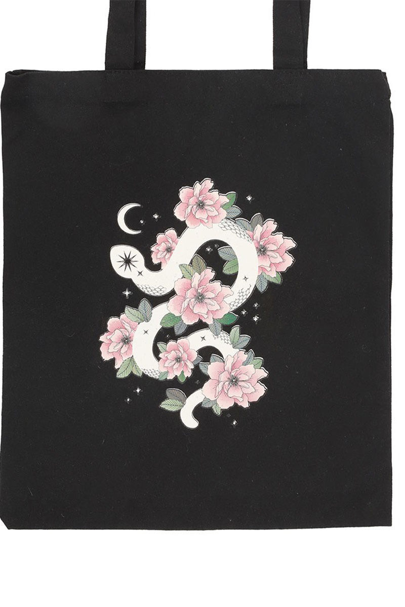 Spirit of Equinox Stoffbeutel Floral Snake