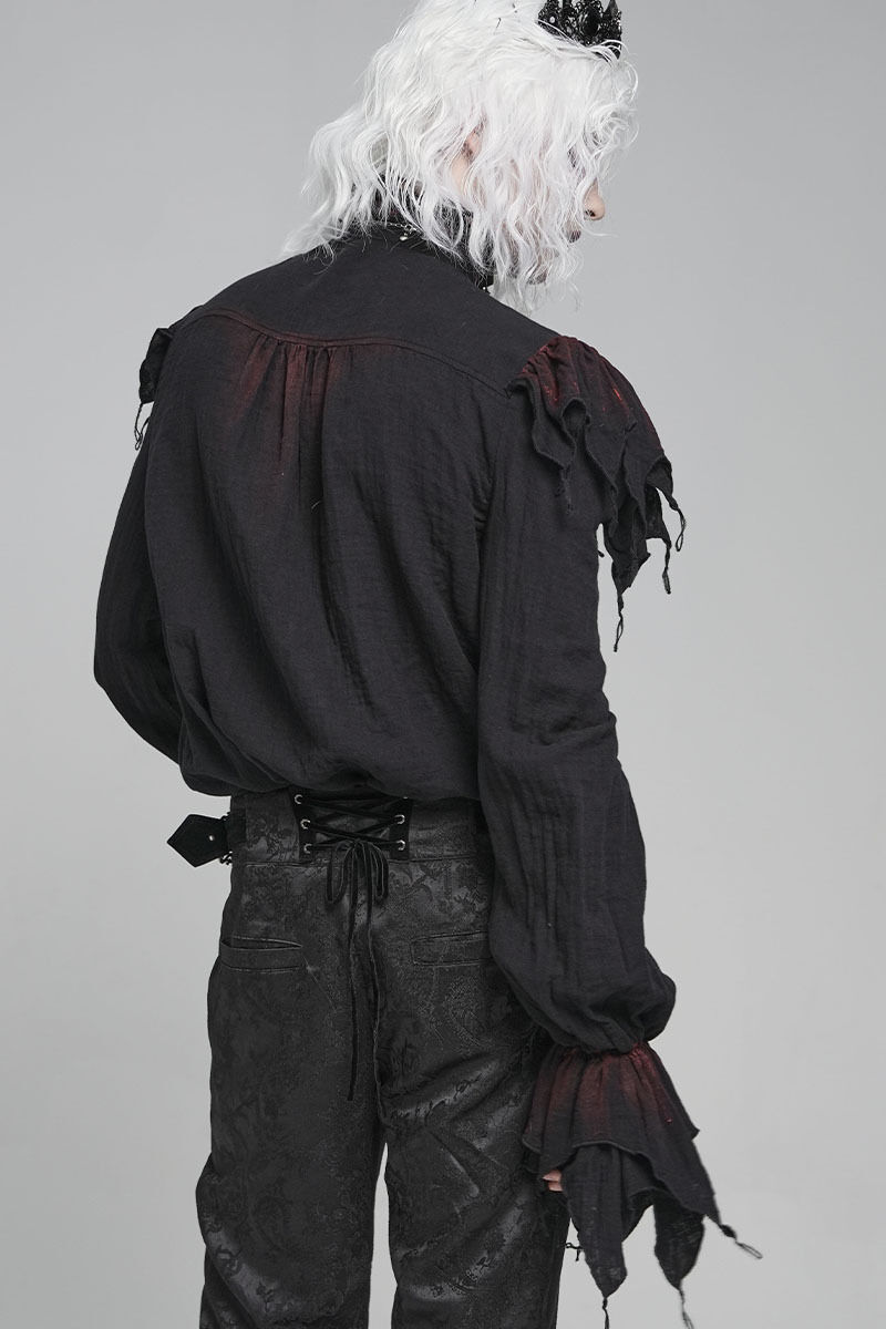 Devil Fashion Hemd Crimson Stain