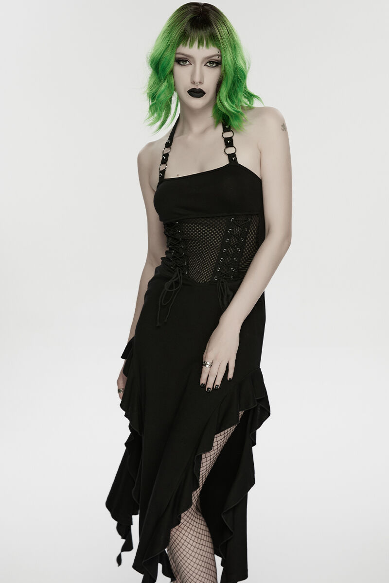 Punk Rave Kleid Eclipse Mourning