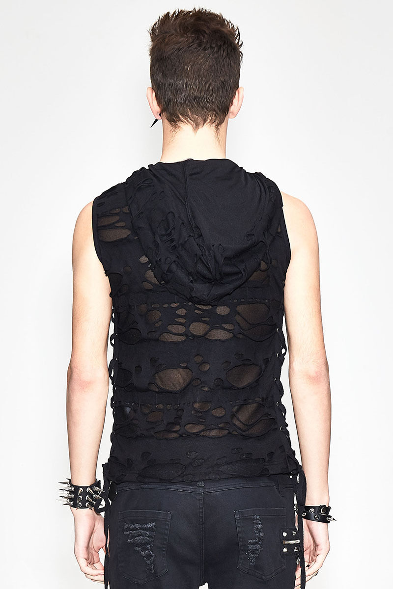 Devil Fashion Top Dark Holes