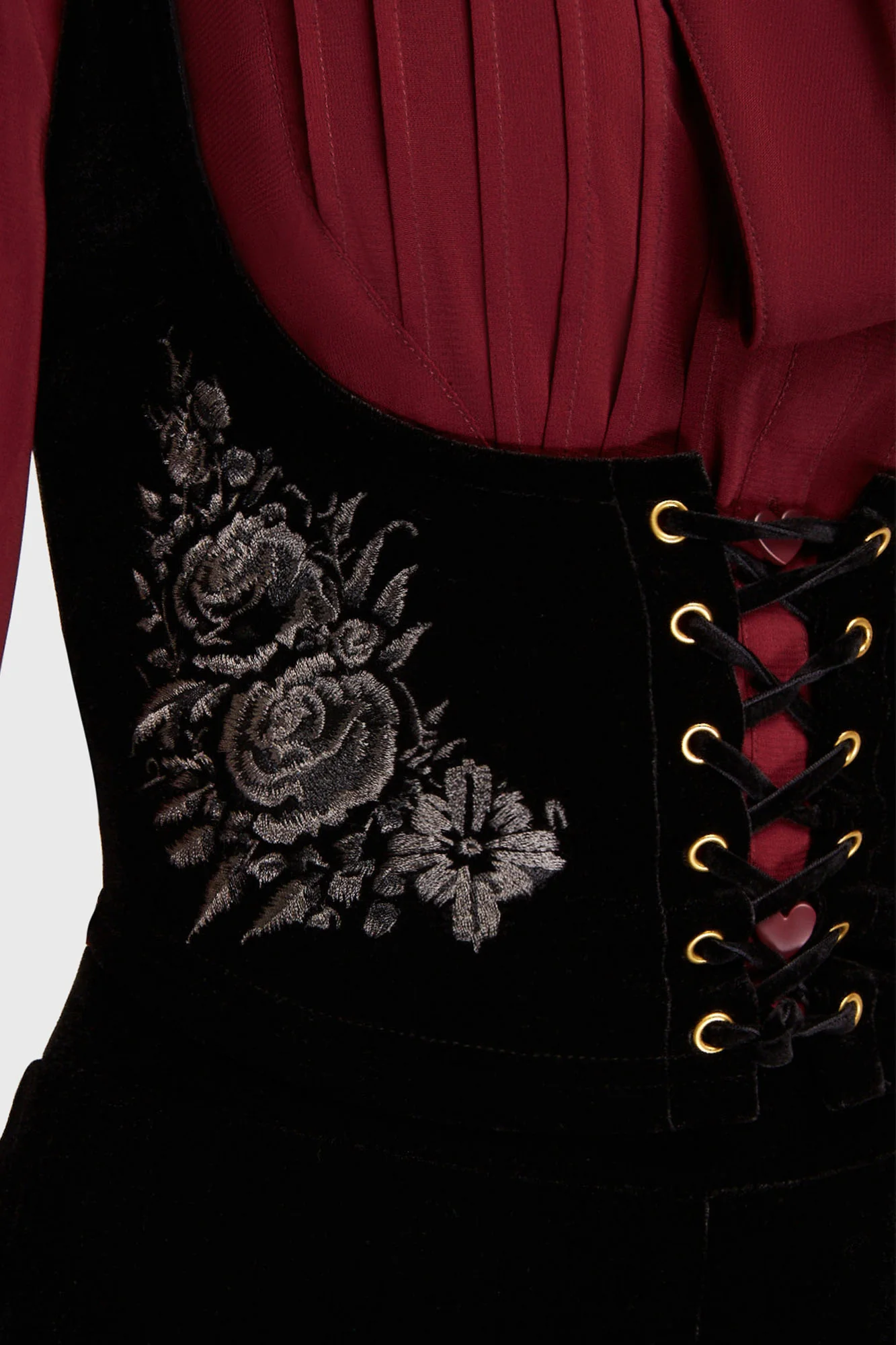 Killstar Weste A Devil's Rose Black
