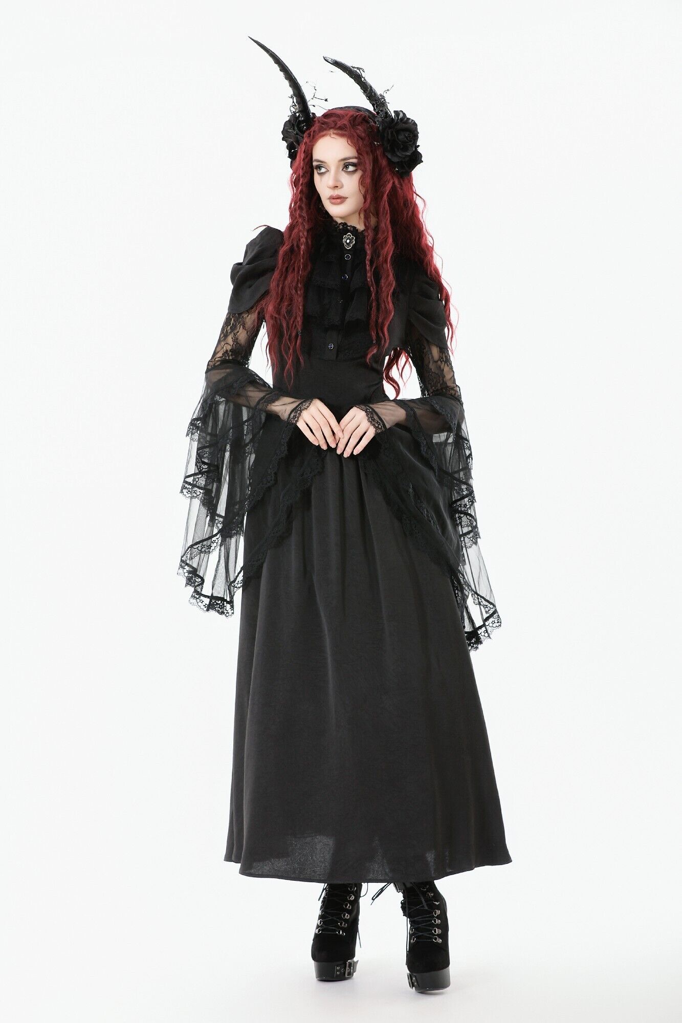 Dark In Love Kleid Noire Elegance