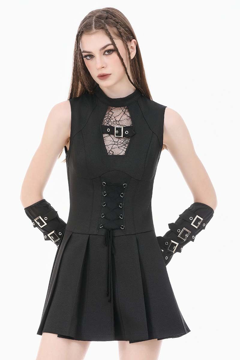 Dark In Love Kleid Web of Nyx