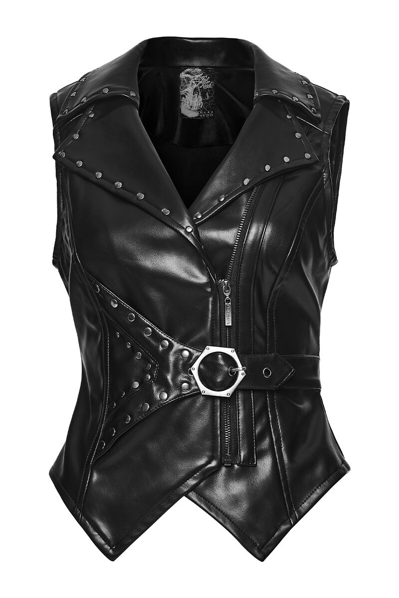 Punk Rave Weste Rebel Rivet