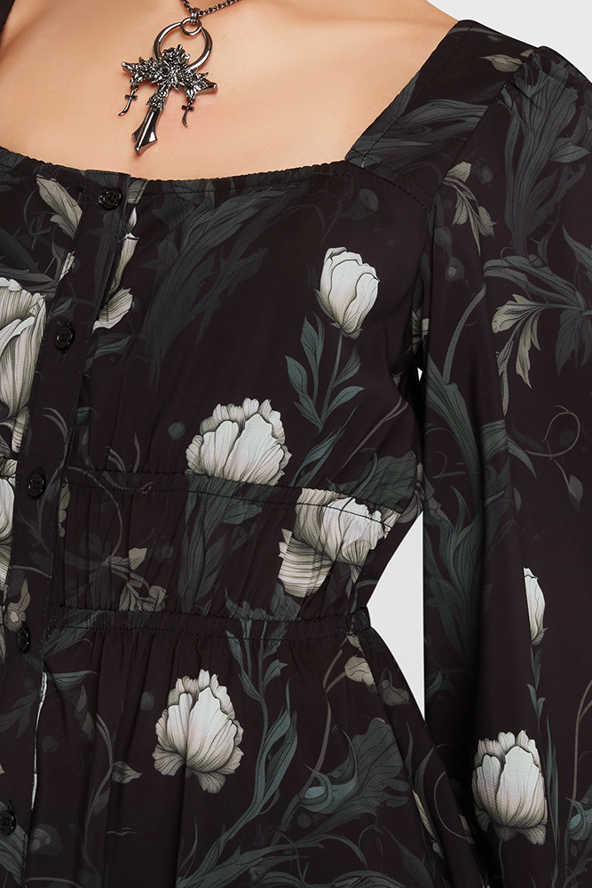 Killstar Kleid Ivory's Chorus