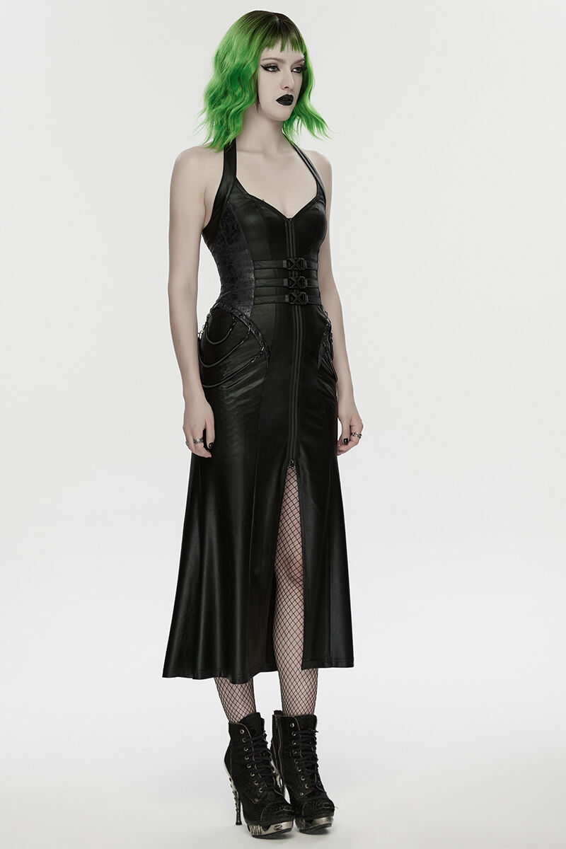 Punk Rave Kleid Black Sigil