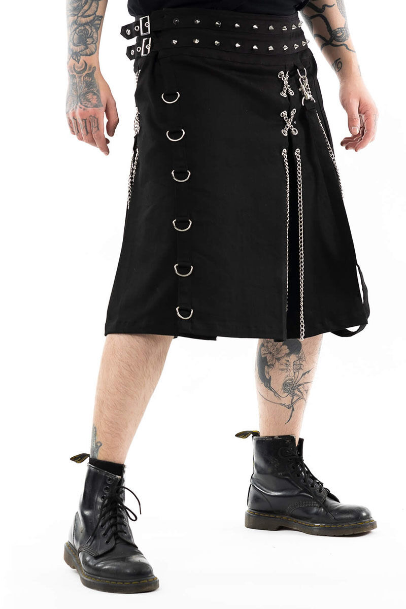 Chemical Black Kilt Elian