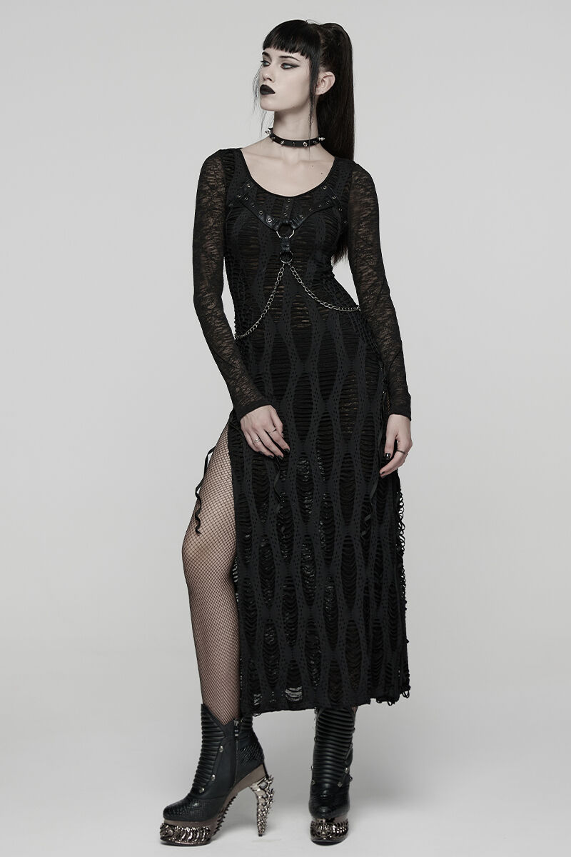 Punk Rave Kleid Bewitched Raven