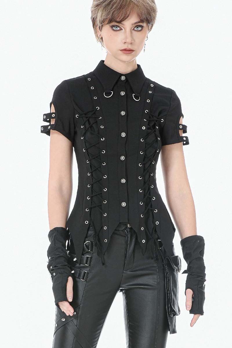 Dark In Love Bluse Thornlace