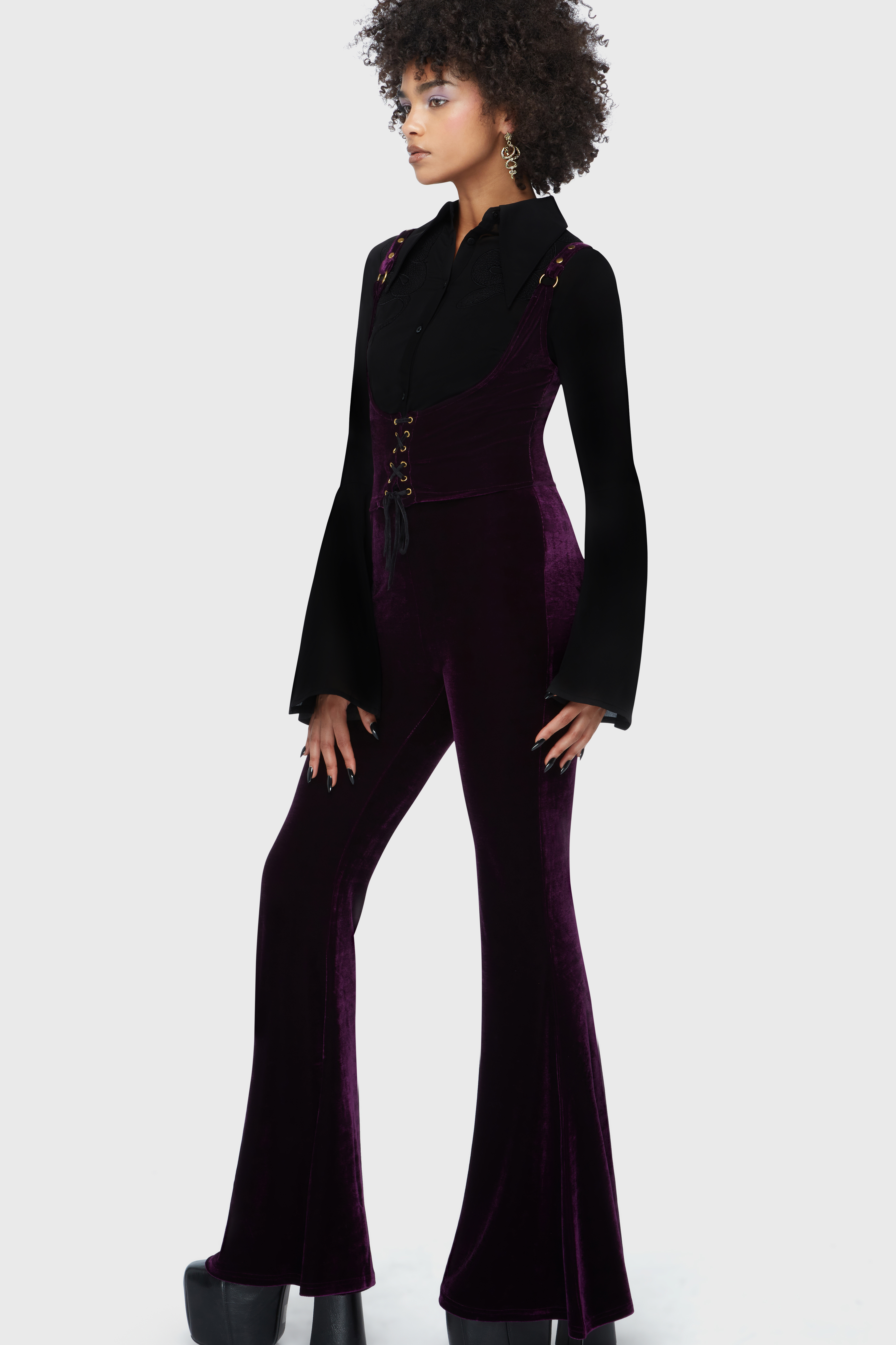 Killstar Schlaghose Moon Dance