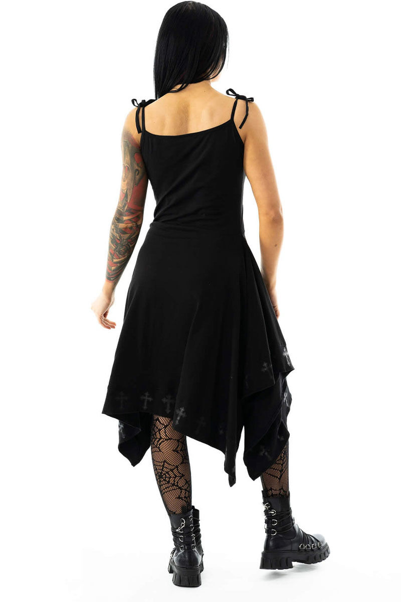 Poizen Industries Kleid Severine Cross