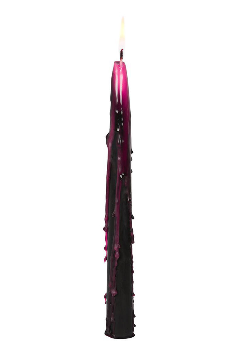 Schwarze Blutkerze Vampire Tears Stab 25cm