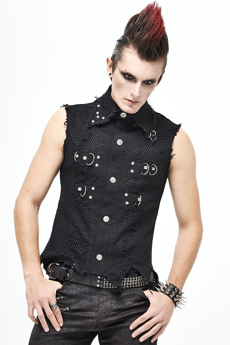 Devil Fashion Weste Darkest Night