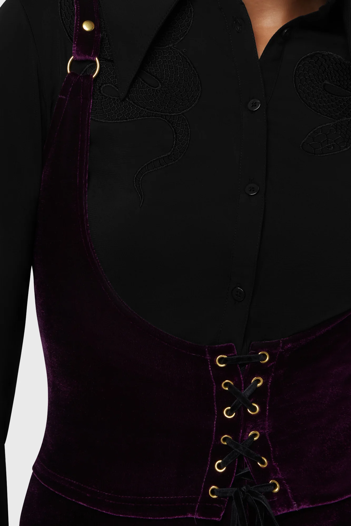 Killstar Weste Night Petal