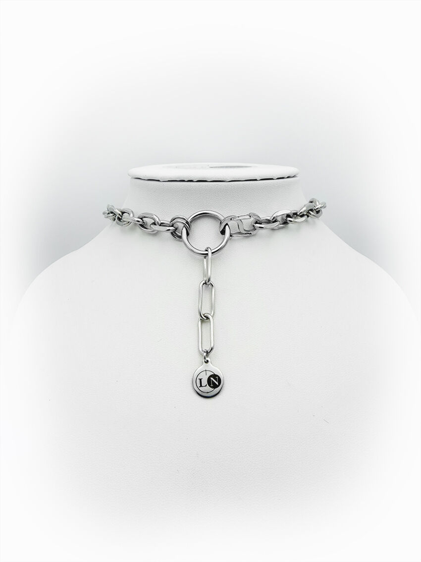 LuneNoir Halskette Siar Silver