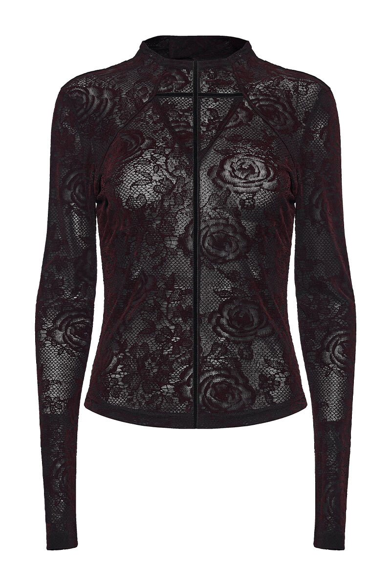 Punk Rave Longsleeve Rosarium Red