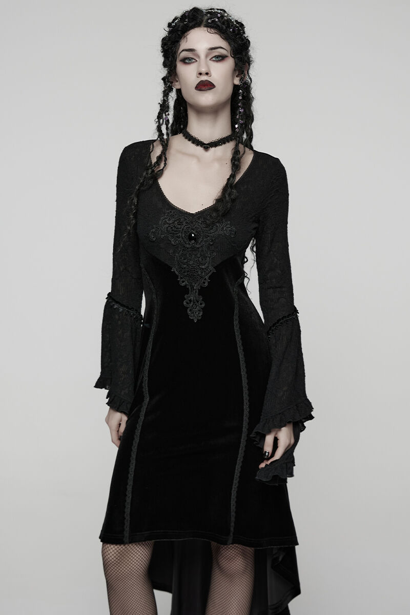Punk Rave Kleid Sable Whisper