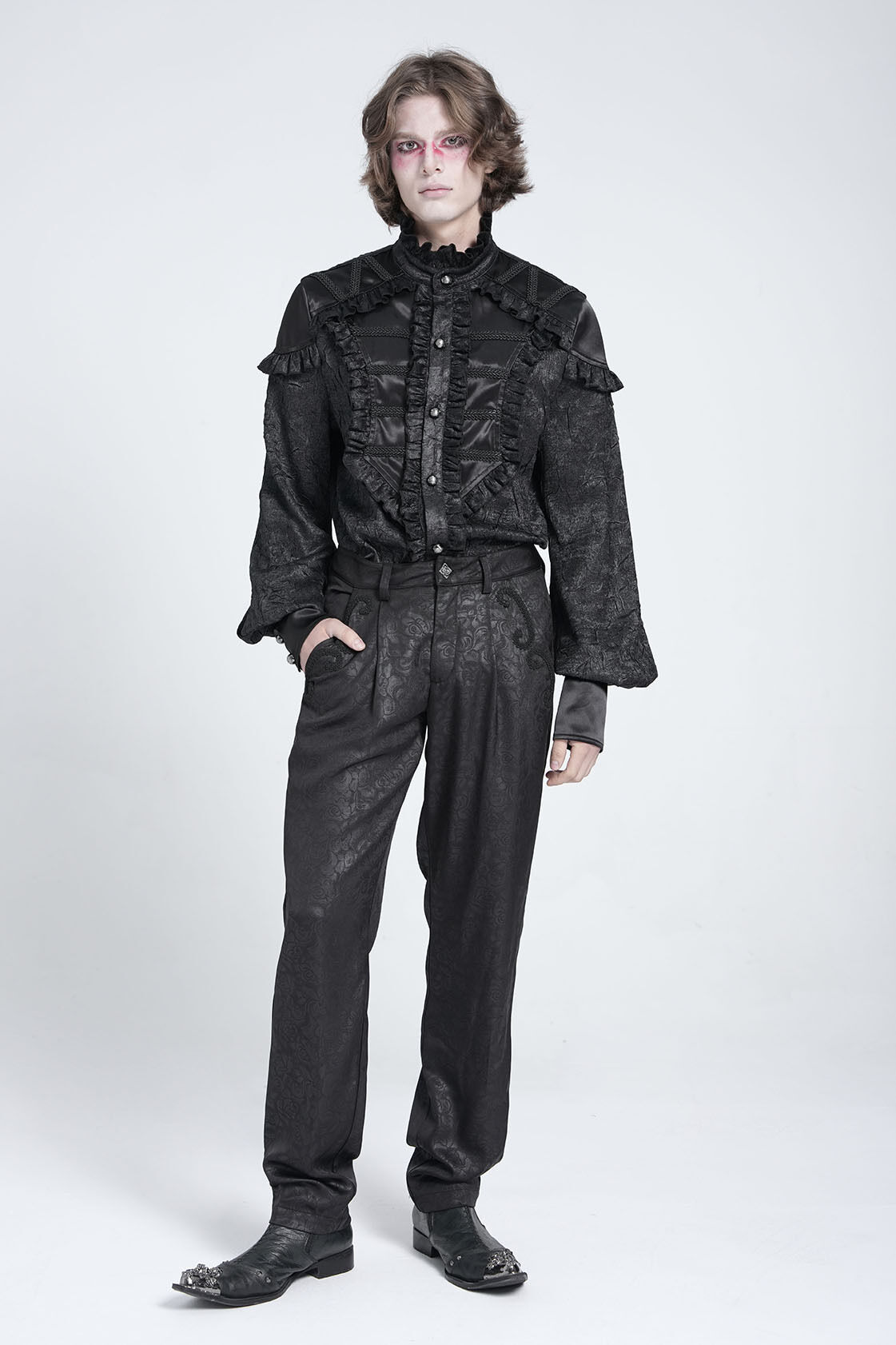 Devil Fashion Hose Dark Castelan