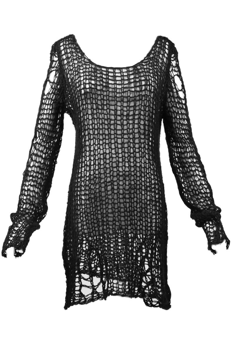 Punk Rave Pullover Black Nightmare