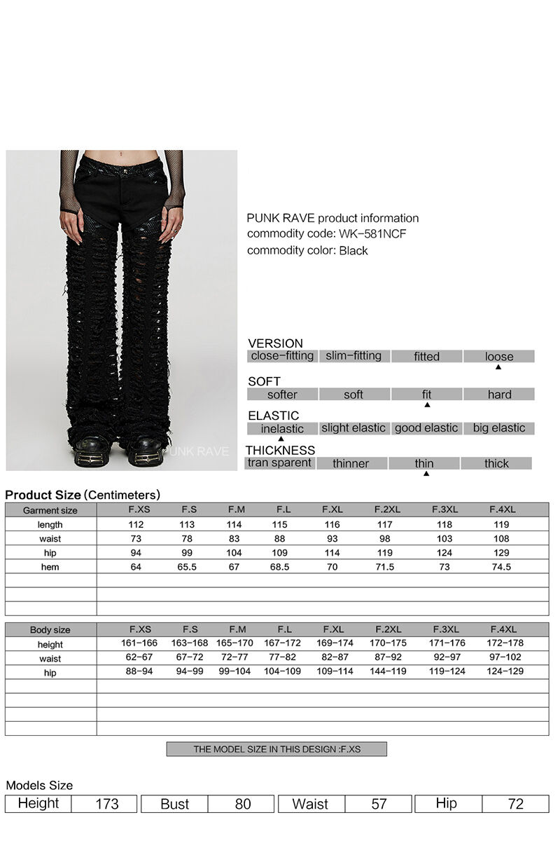 Punk Rave Jeans In Exile