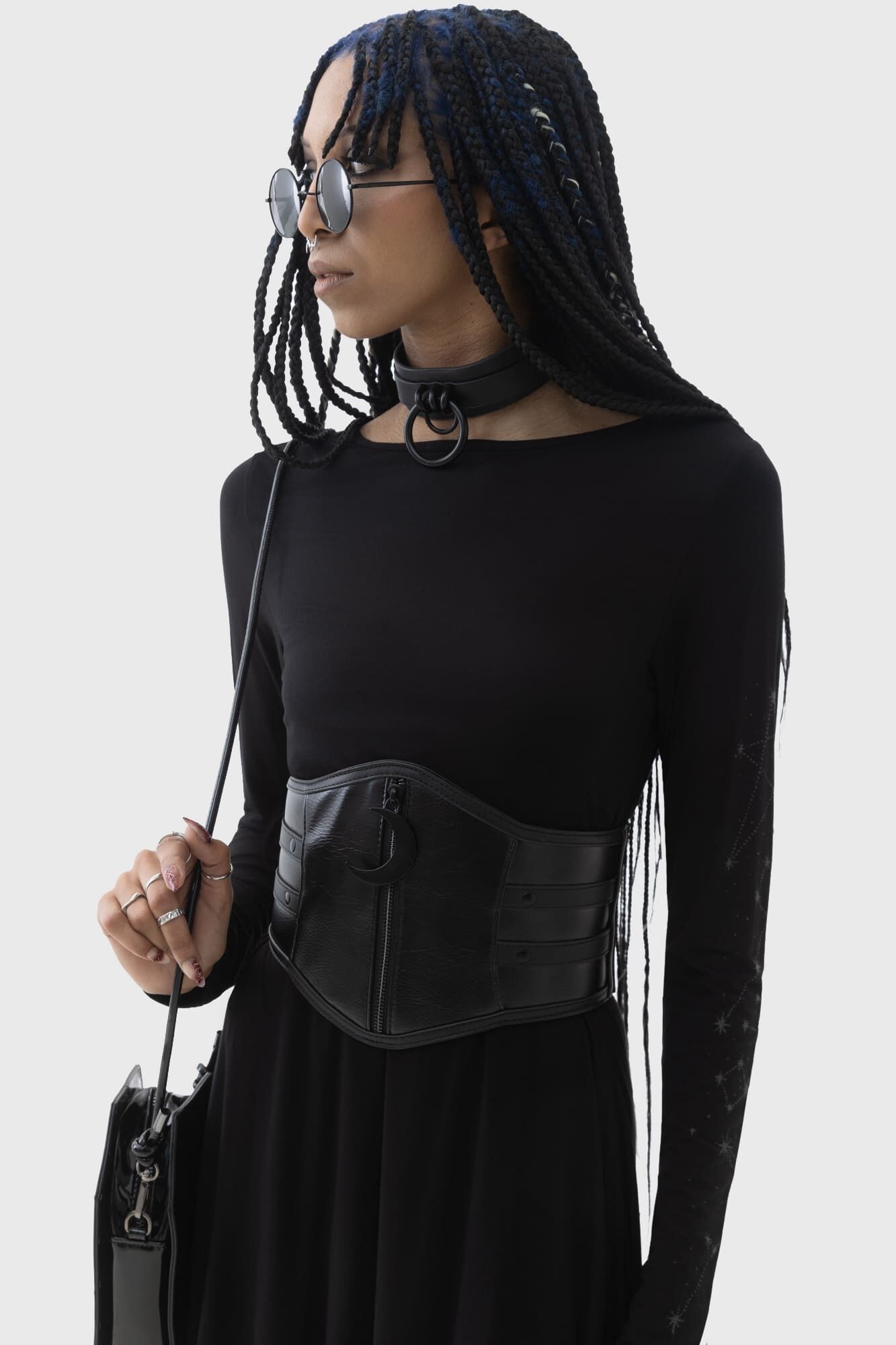 Killstar Kihilist Kleid Crescent Doom