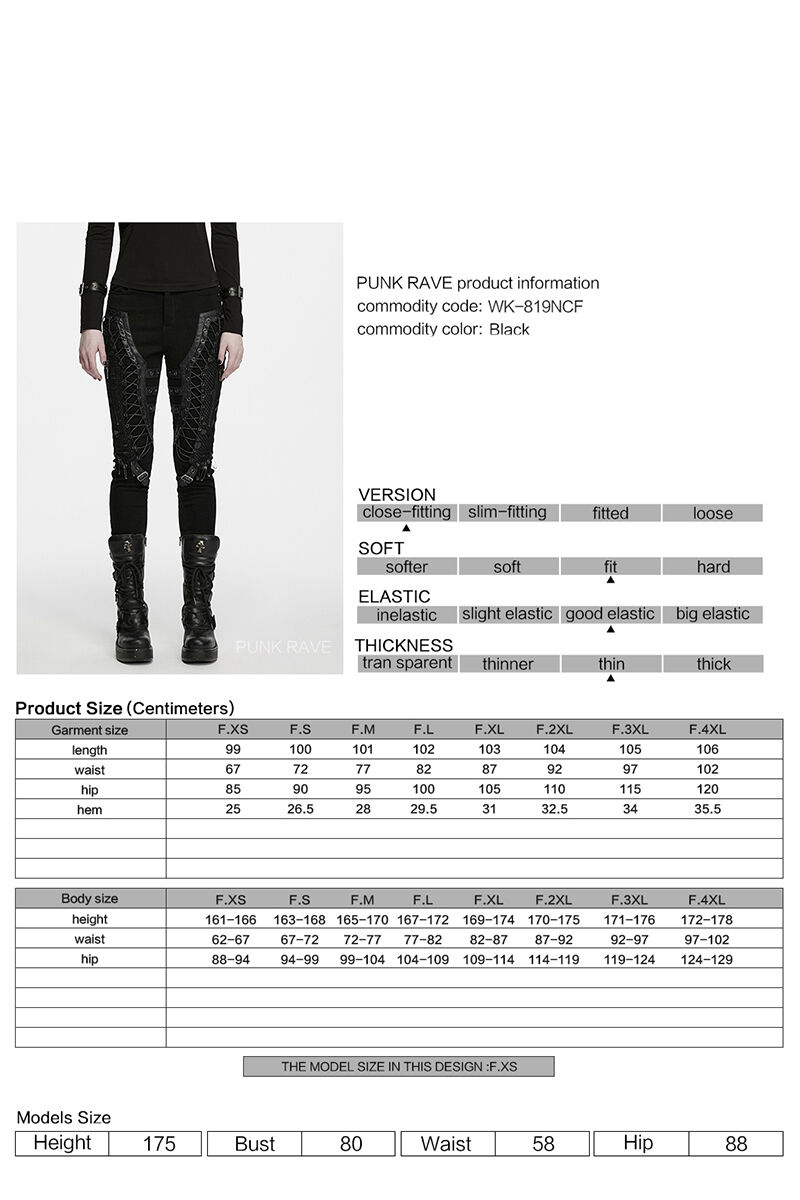Punk Rave Jeans Riotweave
