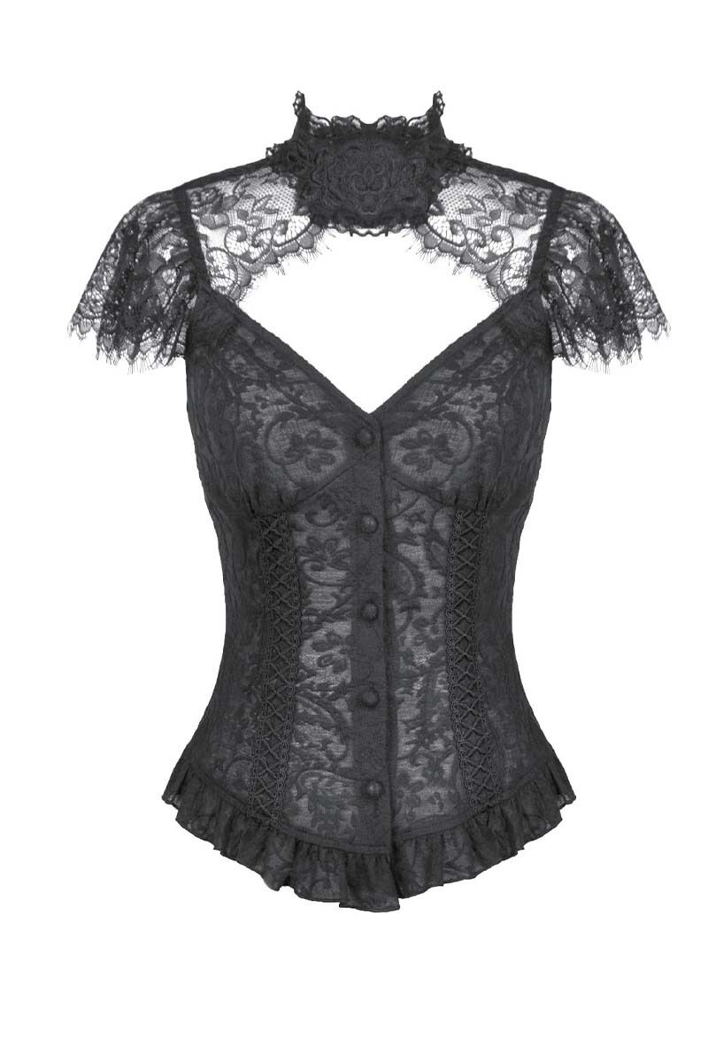 Dark In Love Bluse Evelyn