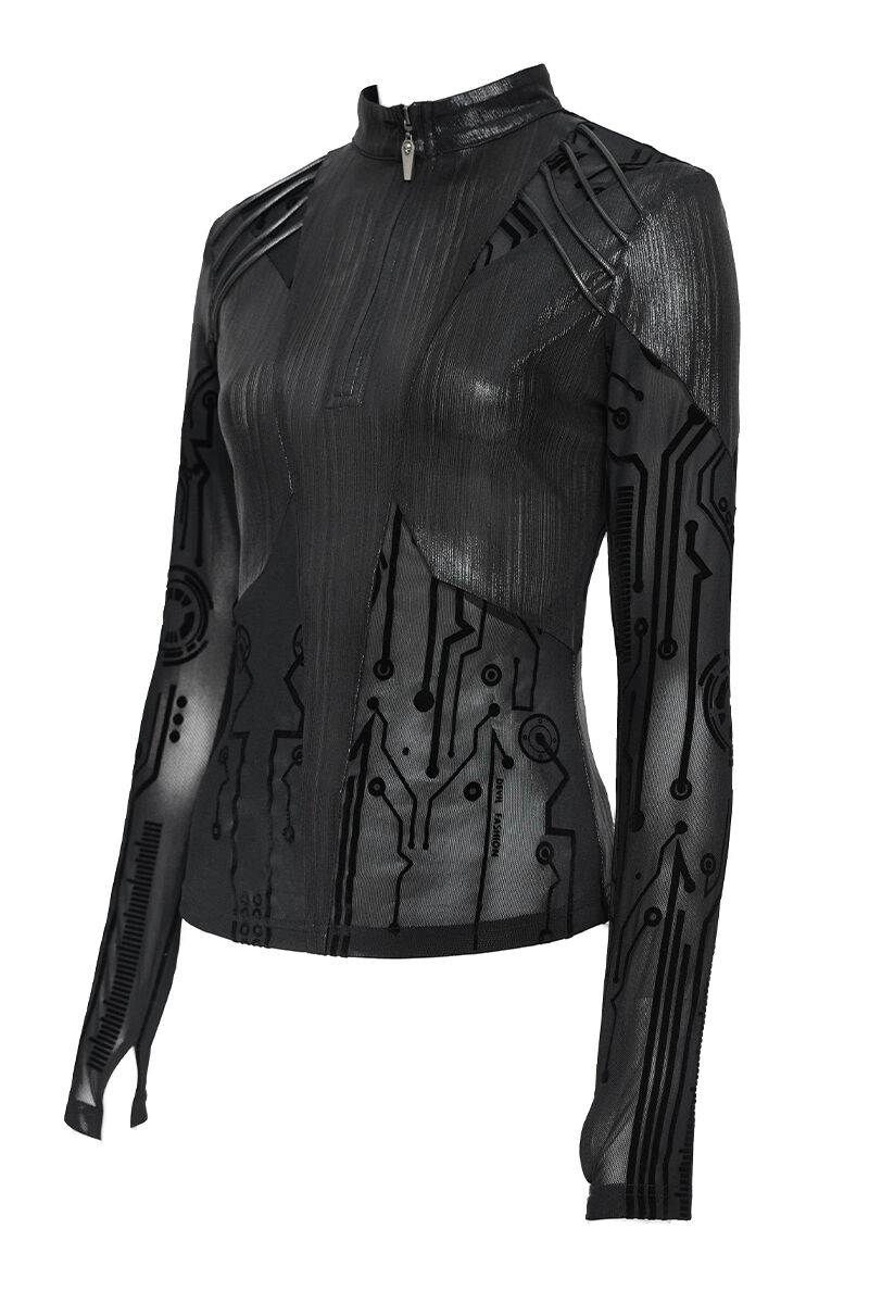 Devil Fashion Longsleeve Cyber Circuit