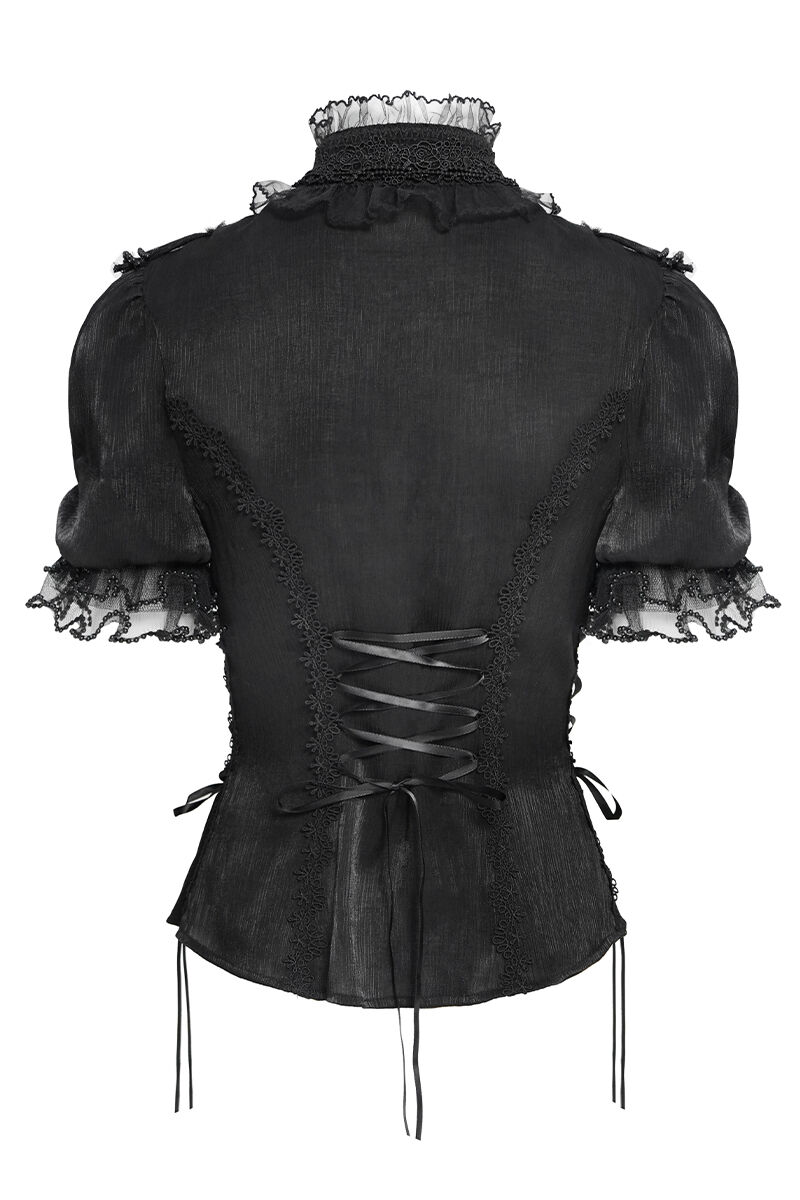 Devil Fashion Bluse Thornabelle